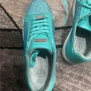 Philipp Plein | Shoes | Philipp Plein Sneakers Blue Bling  display picture 1